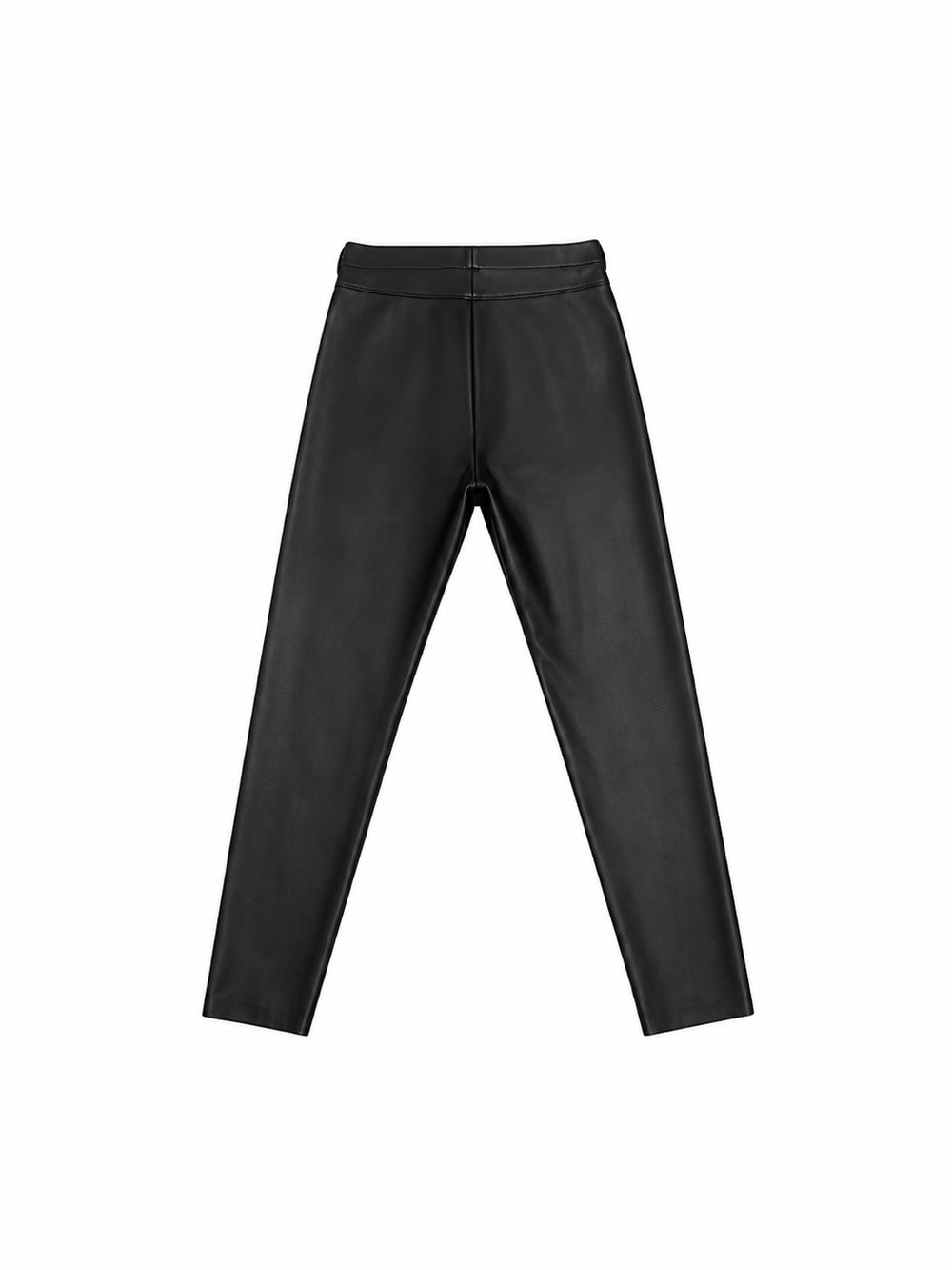ZARA High-Waisted Faux Leather Leggings – Black - Picture 4 of 5